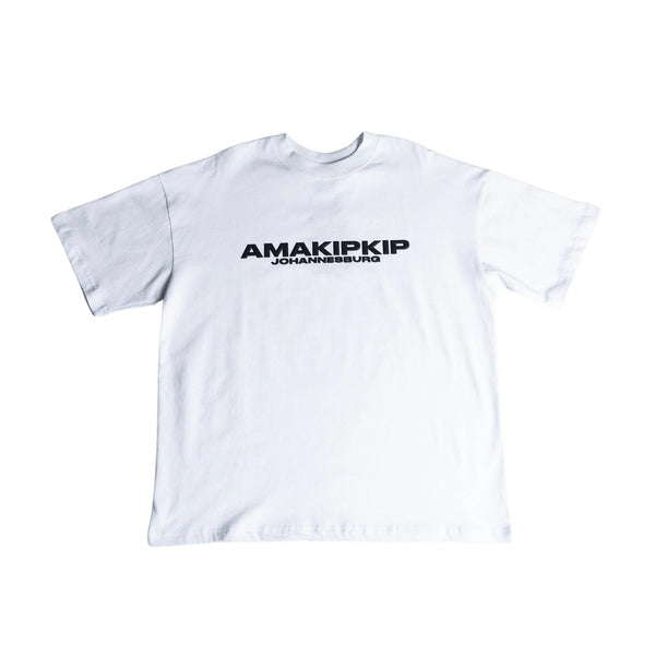 Amakipkip Johannesburg White Tee – Color: Small – Size: | Buy Now at Amakipkip Store